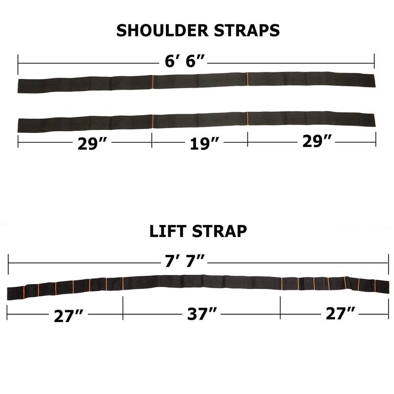 TeamStrap Moving Straps Make Lifting, Carrying and Moving Furniture, Appliances,
