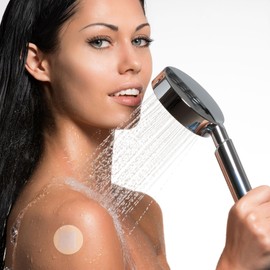 Beavorty Small Skin-Coloured Round Plasters - 100Pcs for Care Flexible Ideal As Face Band and Spot Plasters Supplies for Daily