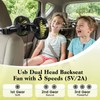 Dicross Backseat Fan for Car Backseat, Car Headrest Fan for