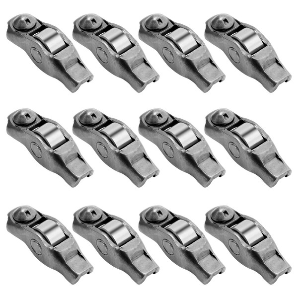 Hoypeyfiy Pack of 12 Rocker Arm Kit 5184296AE 5184296AF Replacement for Chrysler Dodge Jeep Ram 2011-2021 3.6L 3.2L Engines 5184296AD 5184296AH 5184296AG