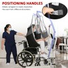 EZ Assistive Patient Lift Divided Leg Sling with Lower Back,