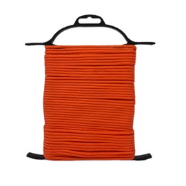 ESW LEISURE Guyline Rope For Tents Awning Camping Strong Lightweight Paracord Guy Ropes Guy Lines Fishing Outdoor Umbrella Bivvy Caravan Gazebo Tarp Windbreak Cord Line (Orange, 25 Metres)