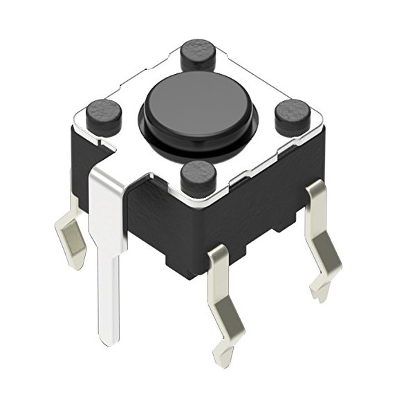 Alps Electric (ALPS) Snap-in Type Tact Switch (R) 0.24 in