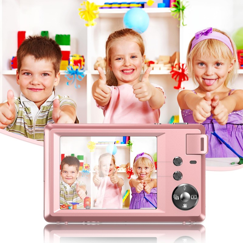 Digital Camera, 4K HD 1080P 48MP Photo Camera Compact Camera,