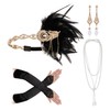 Cizoe - Juego de accesorios Gatsby de los años 20