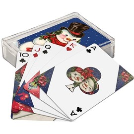 Primitives by Kathy Playing Cards - Snowman