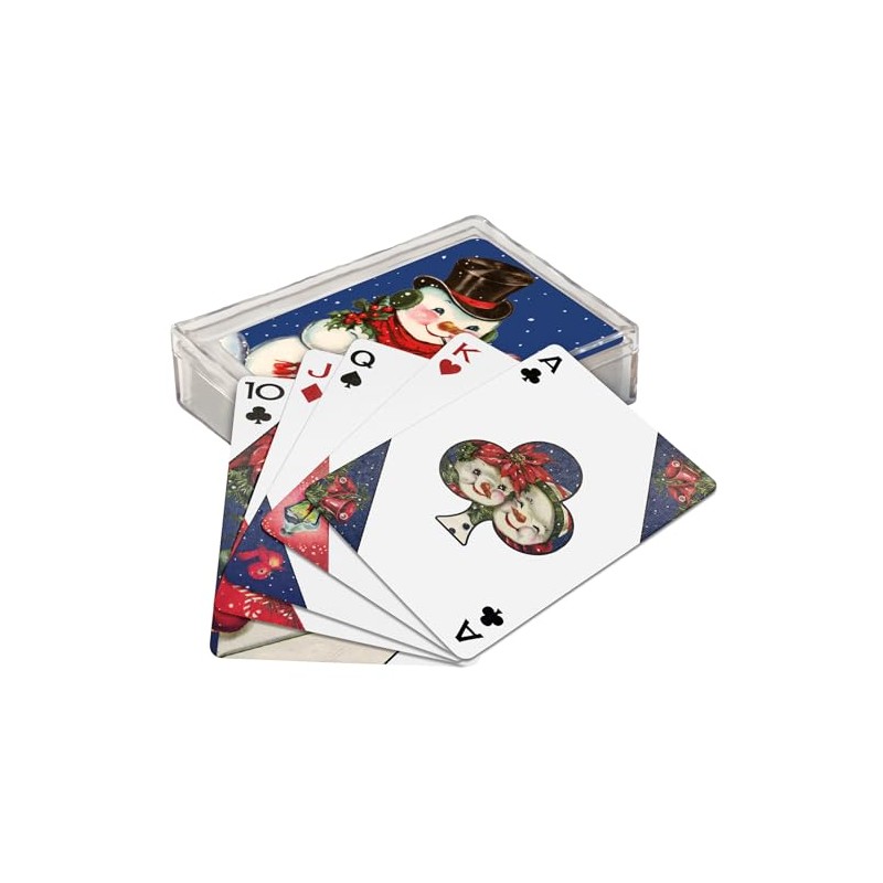 Primitives by Kathy Playing Cards - Snowman