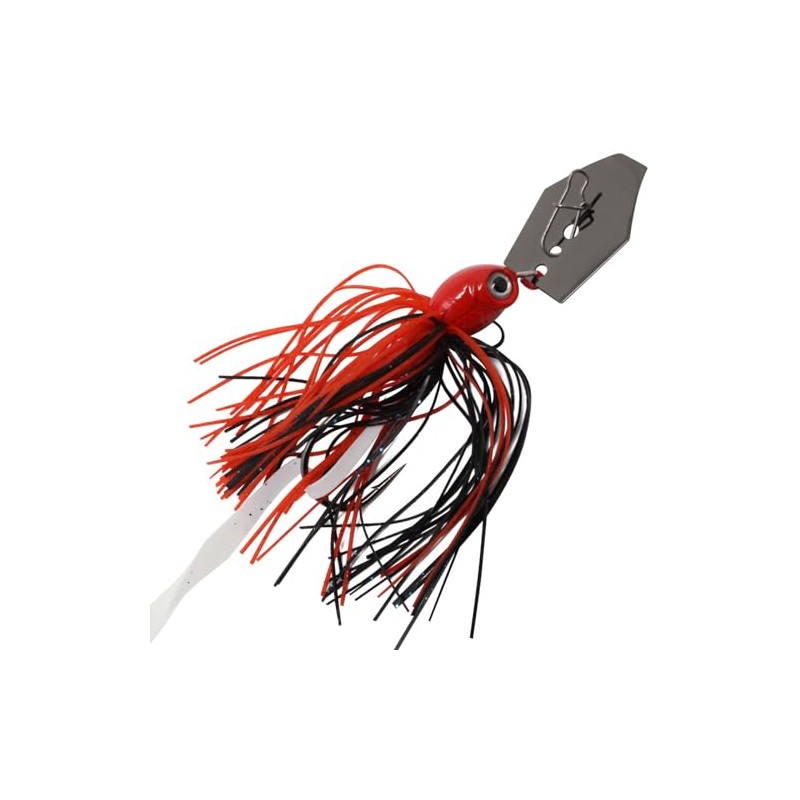 FTM Randale Max Chatterbaits 14g / Black-Red Seika Pro by