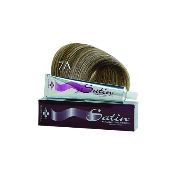Developlus Satin Color #7A Ash Blonde 3 Ounce (88ml) (6