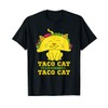 Taco Cat Spelled Backward is Tacocat Tacos Kitten Animal T-Shirt
