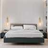 HermnJakk Modern Brass Wall Sconce,18" Gold Wall Sconces,Bathroom Vanity Light