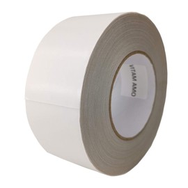 VITAM AMO Rug Gripper, Double Sided Carpet Tape for Rugs, Runners, Stair Treads, Wall Carpets, Heavy Duty Rug Tape for Indoors & Outdoors (Double Sided Tape - 5 cm x 27.5 Meters, White)