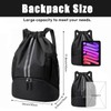 Waterproof Drawstring Backpack for Gym & Swim – Lightweight Sports