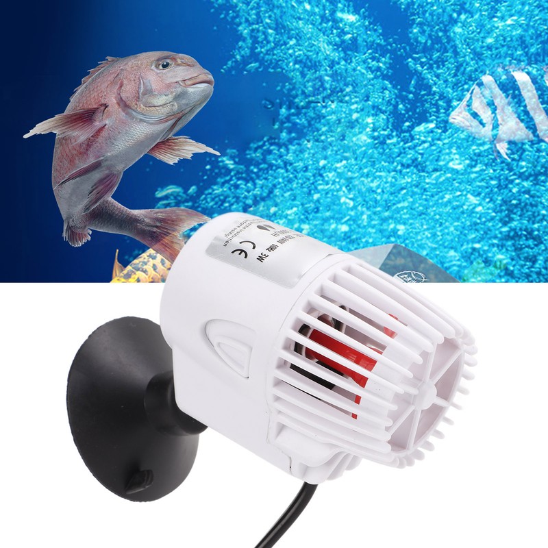 Aquarium Wavemaker Pump 360 Degree Rotation Fish Tank Powerhead Pump