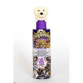 Lucy Goosey Dog Leave-in Conditioner and Detangler Spray – Calming Odor Control & Fur Detangler – Moisturizing, Alcohol-Free & Perfect for Sensitive Skin – Lavender Scent – 8oz