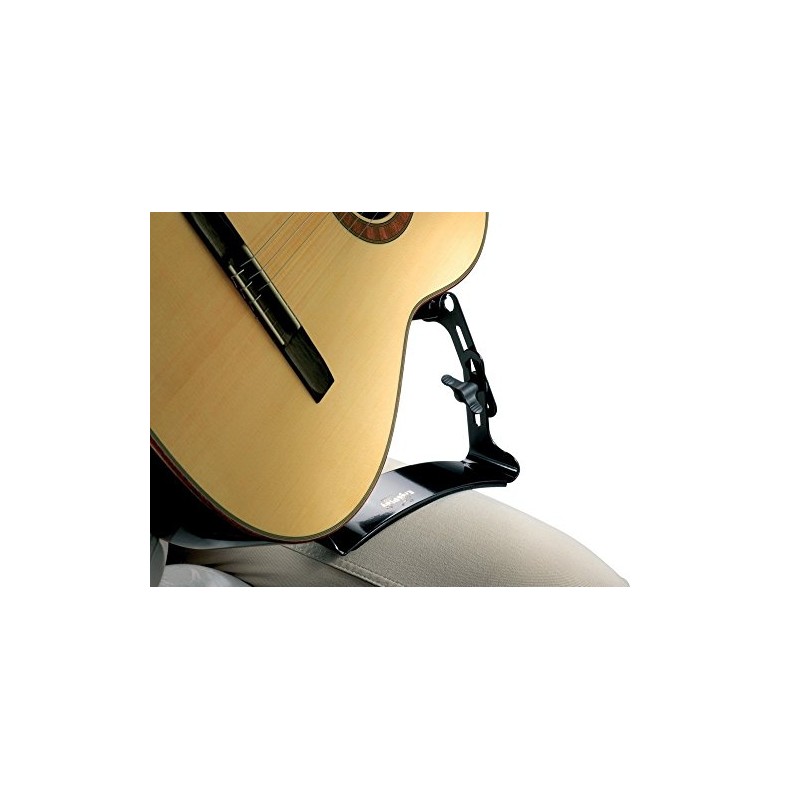 Ergoplay Guitar rest model "Johannes Tappert" black for left hand