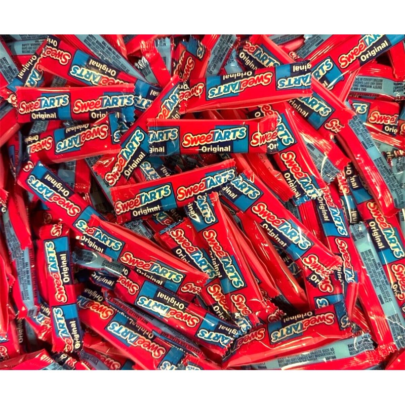 SweeTARTS Original, Assorted Flavors, Bulk Fun Size Hard Candy (2