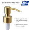 ALTGLAS Twin Pack - 2X Stainless Steel Soap Pump 'Roma'