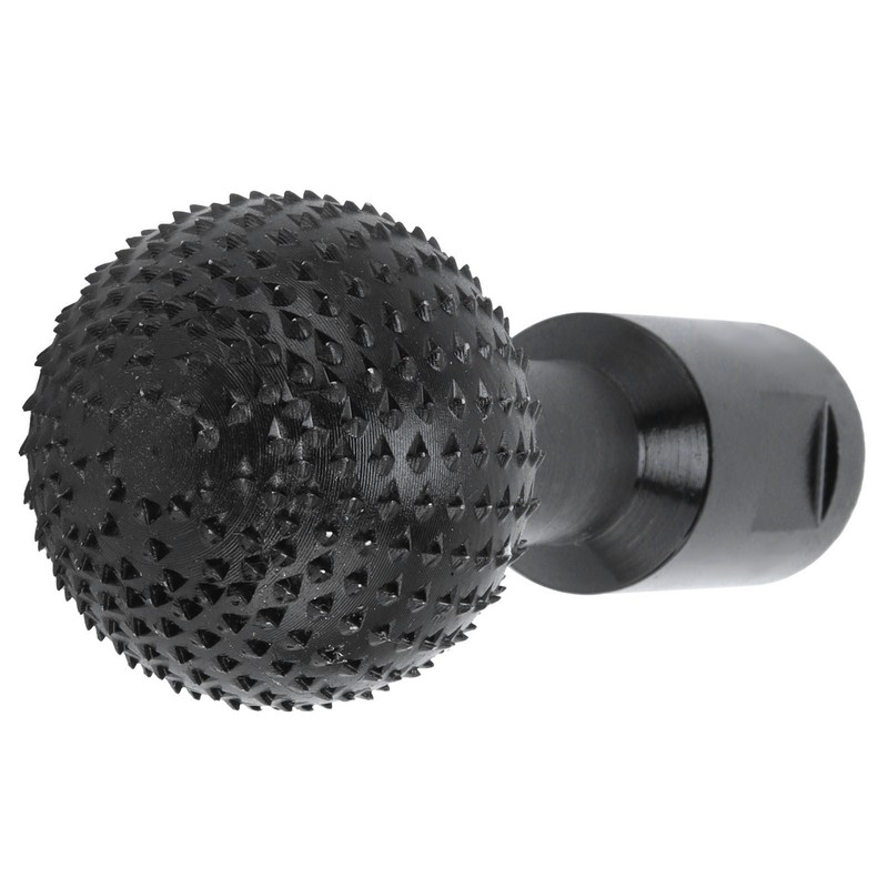 10mm Spherical Rotary Burr Wood Carving Drill Head Carbon Steel