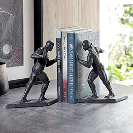 Greek Athlete Strong Men Bookends
