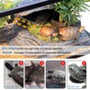 DOMICA Dimmable Reptile Heat Lamp with Timer + 50W UVA