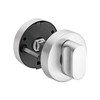 ck-tuerbeschlaege Toilet Rosette V2A Stainless Steel / Matt Stainless Steel