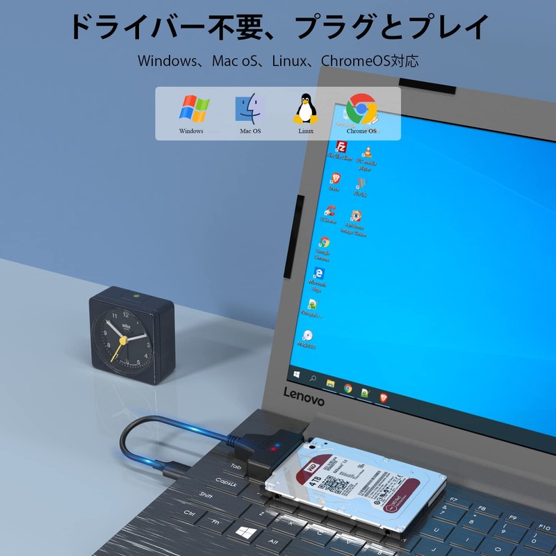 WAVLINK SATA USB3.0 Converter Adapter 2.5" HDD SSD HDD Hard