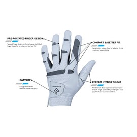 Bionic Men's Performance Grip Pro Premium Leather Golf Glove (2X-Large, Right)