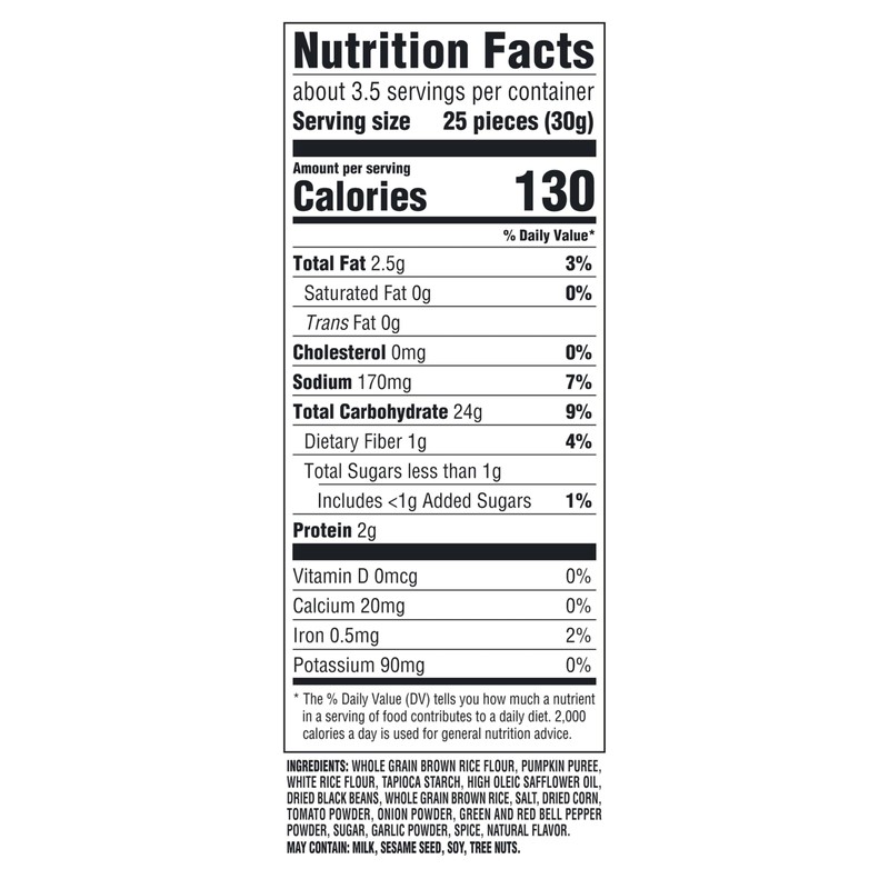Good Thins Garden Veggie Rice Snacks Gluten Free Crackers, Bulk