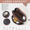 Shoulder Bag for Women Retro Leather Large Capacity Chest Bag