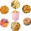 CC wonderland zone 24pcs Pink Mini Popcorn Boxes Paper Popcorn