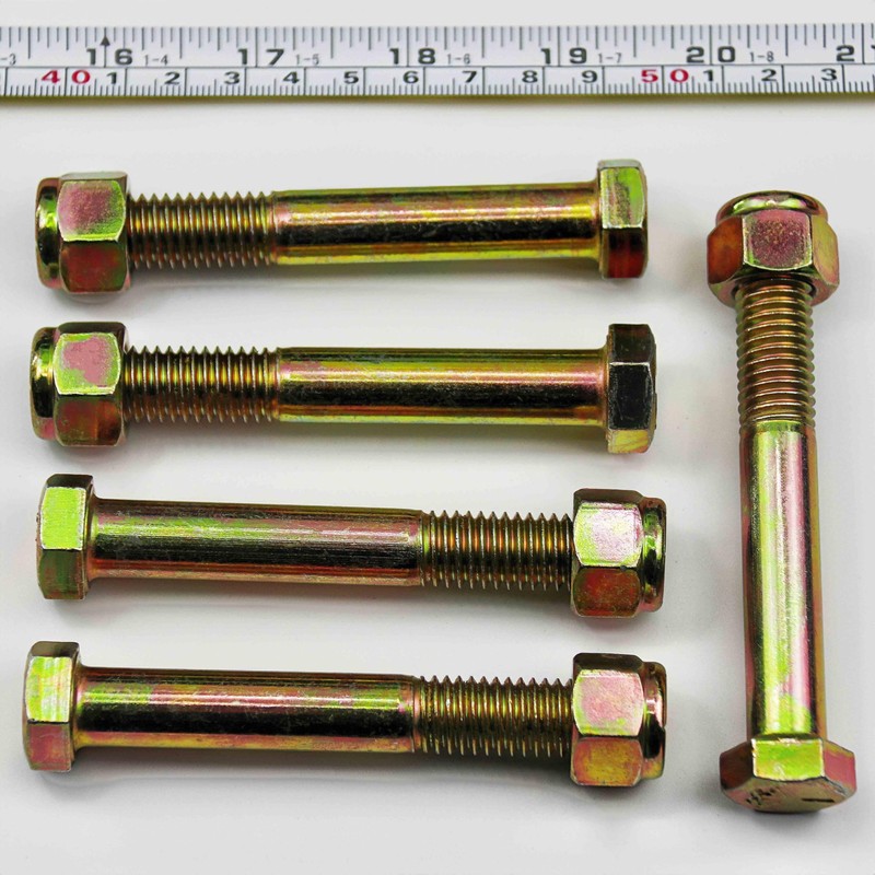 Grade 5 Shear Bolts 1/2" x 3-1/2" for Rotary Cutter,Tractor