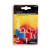 Blackspur BB-PD130 Plastic Coated Luggage Padlock Set