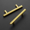 Ravinte 30 Pack 5 Inch Cabinet Pulls Brushed Brass Stainless
