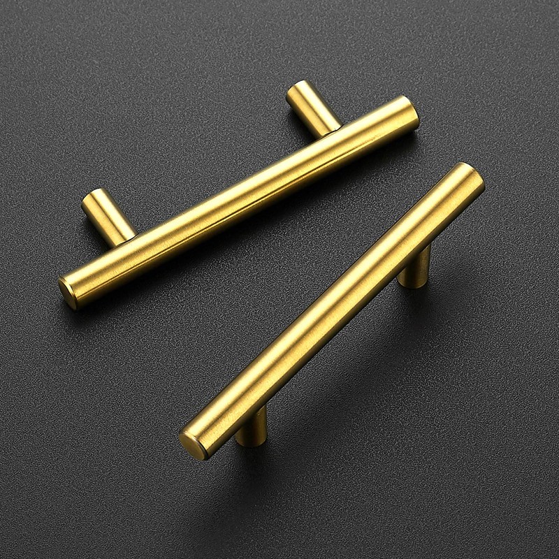Ravinte 30 Pack 5 Inch Cabinet Pulls Brushed Brass Stainless