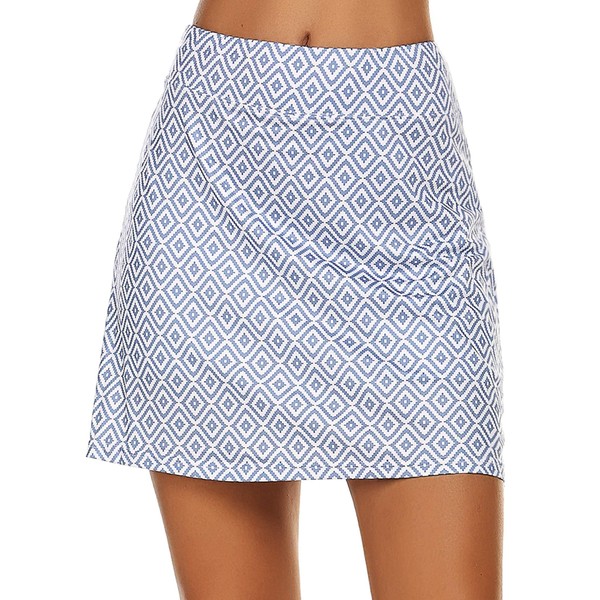 Ekouaer Skorts Anytime Skirts Everyday Running Compression Stretch Shorts Golf