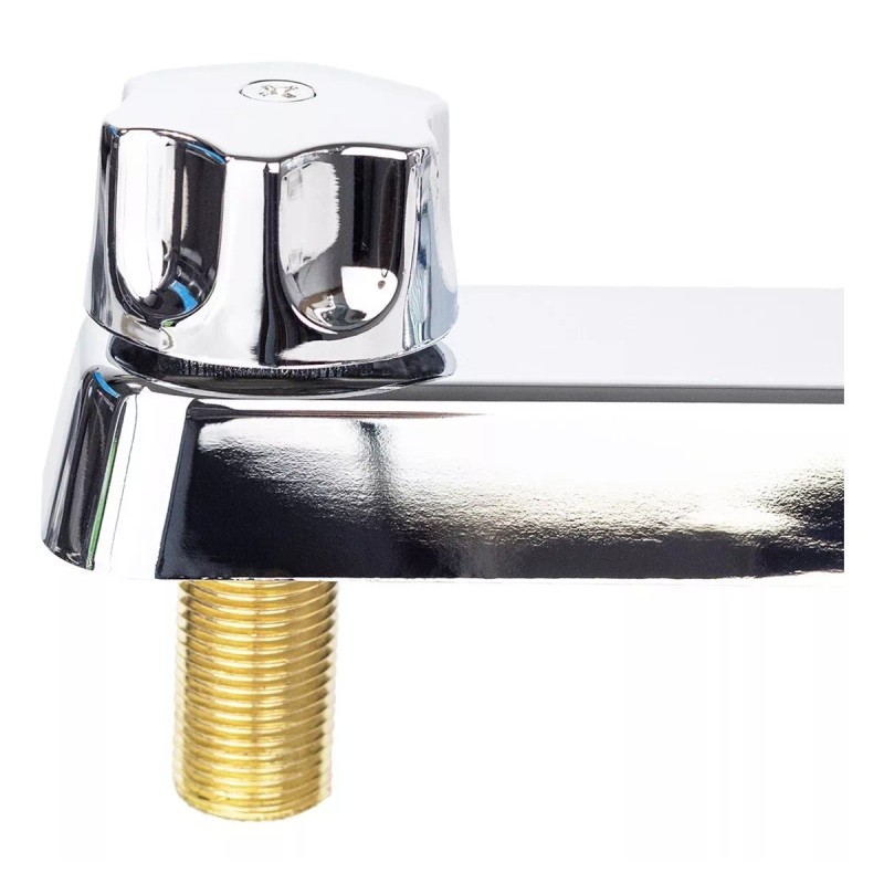 Cnx Mezcladora Para Fregadero Cromada Cartucho 1/4 De Vuelta