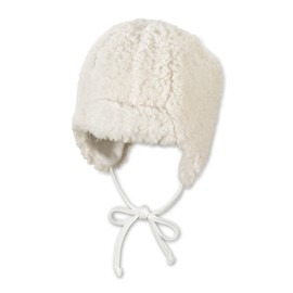 Sterntaler Unisex Baby Fluffy Hat, ecru