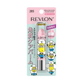 Revlon Kiss Sugar Scrub, Sweet Sakura (285), Mild Sakura Scent, Moisturizing Lip Scrub, Keratin Care, 0.1 oz (2.6 g)