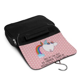 Mr. & Mrs. Panda Pegasus Unicorn Toiletry Bag, red, Hand Drawn