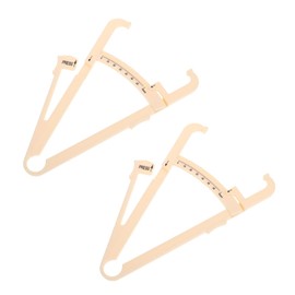 Ipetboom Fat Measurer Tape Caliper 2pcs Body Measuring Tape Sturdy Design for Accurate Fat Measurement