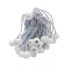 Cal/AJ/RT 50pcs 6" White Ball Bungee Bungie Cord Heavy Duty