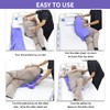 Ehucon Transfer Slide Sheets Reusable Flat Slide Sheet for Patient/Elderly/Seniors