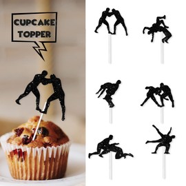 S-Cp-0444ce Cream Fruit Dessert Cupcake Topper Colorful Glitter Happy Birthday Sensory Pop Game Theme Decor Supplies Baby Shower Boys Girls Birthday Party Decorations