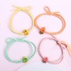 Fruit and vegetable hair tie headband elastic band scrunchie ponytail hair bun women heart ball scrunchie / 과일채소 머리 끈 헤어밴드 고무줄 슈슈 포니테일 똥 여성 하트볼 곱창밴드