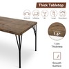 Vipbear Dining Table Set for 4, 1.6" Thick Kitchen Table