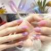 Polvo de uñas Aurora sólido Polvo de uñas iridiscente Aurora