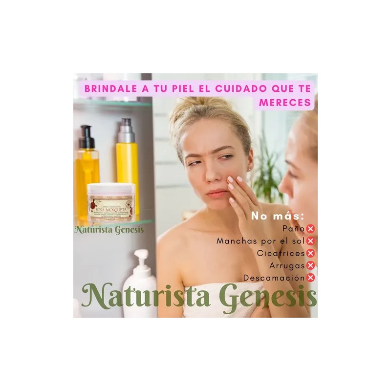 Agua De Rosas Kit Skincare + 2 Cremas Rosa Mosqueta