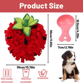 TUBAWD Snuffle Mat for Puppies, Dog Snuffle Mat, Snuffles Mat Dog Sniff Mat for Boredom, Natural Foraging Skills, Interactive Mat, Slow Feeding Puppy Training Mat for Rabbits, Cats, Puppies