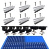 Cokritsm Solar Panel Brackets Holder Kit 30mm/35mm Universal Z-Bracket Holder